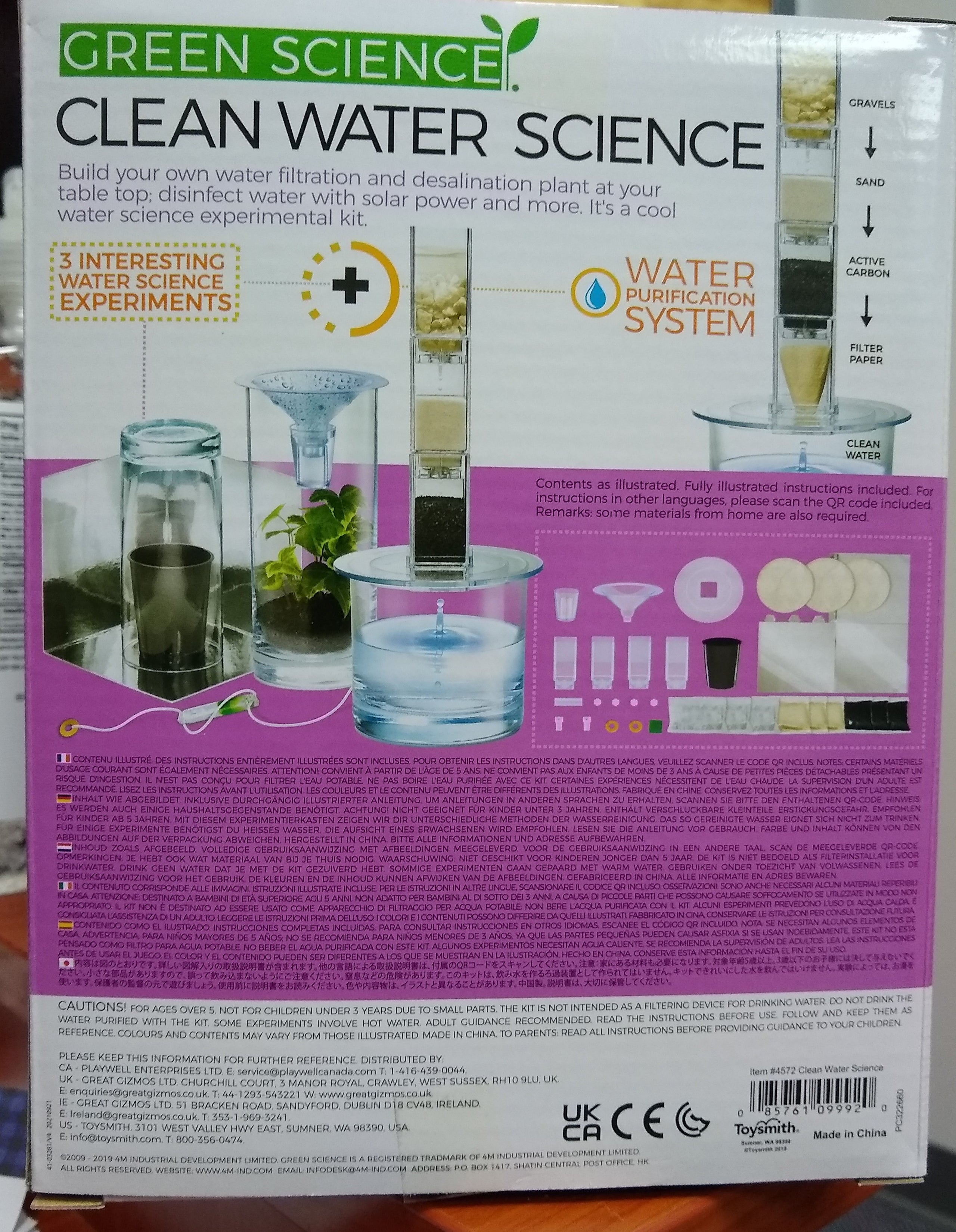 Clean Water Science Gadgets the Bradbury